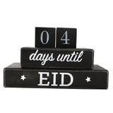 Maxbell Ramadan Advent Calendar Wooden DIY for Celebrations Living Room Eid Decor