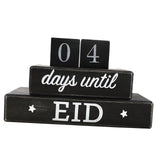 Maxbell Ramadan Advent Calendar Wooden DIY for Celebrations Living Room Eid Decor