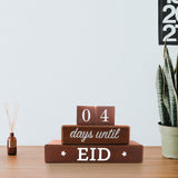 Maxbell Ramadan Advent Calendar Wooden DIY for Celebrations Living Room Eid Decor