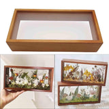 Maxbell Shadow Box Frame Floating Picture Frame for Handicrafts Tickets Keepsake