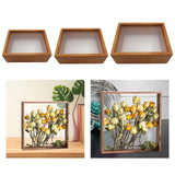 Maxbell Shadow Box Frame Floating Picture Frame for Handicrafts Flower Memorabilia