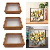 Maxbell Shadow Box Frame Floating Picture Frame for Handicrafts Flower Memorabilia