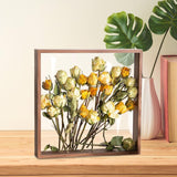 Maxbell Shadow Box Frame Floating Picture Frame for Handicrafts Flower Memorabilia