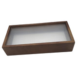 Maxbell Wood Shadow Box Frame Dried Flower Display Case for Tickets Awards Artwork