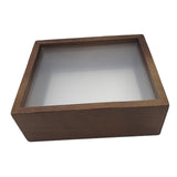 Maxbell Dried Flower Display Case Wood Shadow Box Frame for Keepsake Wedding Photos