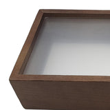 Maxbell Dried Flower Display Case Wood Shadow Box Frame for Keepsake Wedding Photos