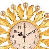 Maxbell Wall Hanging Clock Sparkling Bling Creative Mute for Home Living Room Office Style A