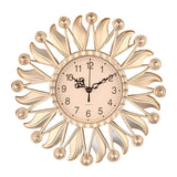 Maxbell Wall Hanging Clock Sparkling Bling Creative Mute for Home Living Room Office Style B
