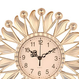Maxbell Wall Hanging Clock Sparkling Bling Creative Mute for Home Living Room Office Style B