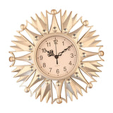 Maxbell Wall Hanging Clock Sparkling Bling Creative Mute for Home Living Room Office Style D