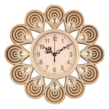 Maxbell Wall Clock Rhinestone Easy to Read Hanging Clock for Kitchen Office Bathroom Style B