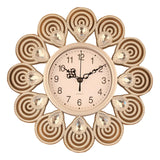 Maxbell Wall Clock Rhinestone Easy to Read Hanging Clock for Kitchen Office Bathroom Style B