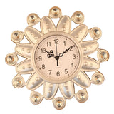 Maxbell Wall Clock Rhinestone Easy to Read Hanging Clock for Kitchen Office Bathroom Style D