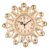 Maxbell Wall Clock Rhinestone Easy to Read Hanging Clock for Kitchen Office Bathroom Style D