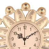 Maxbell Wall Clock Rhinestone Easy to Read Hanging Clock for Kitchen Office Bathroom Style D