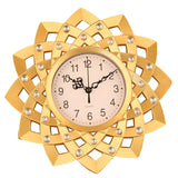 Maxbell Wall Clock Rhinestone Easy to Read Hanging Clock for Kitchen Office Bathroom Style E