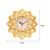 Maxbell Wall Clock Rhinestone Easy to Read Hanging Clock for Kitchen Office Bathroom Style E