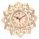 Maxbell Wall Clock Rhinestone Easy to Read Hanging Clock for Kitchen Office Bathroom Style F