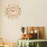 Maxbell Wall Clock Rhinestone Easy to Read Hanging Clock for Kitchen Office Bathroom Style F