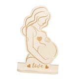 Maxbell Baby Milestone Photo Frame Crafts for Mother to Be Expecting Parents Grandparents Style A