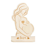 Maxbell Baby Milestone Photo Frame Crafts for Mother to Be Expecting Parents Grandparents Style A