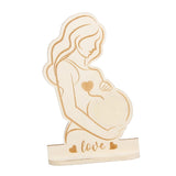 Maxbell Baby Milestone Photo Frame Crafts for Mother to Be Expecting Parents Grandparents Style A