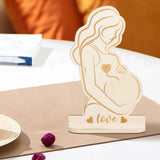 Maxbell Baby Milestone Photo Frame Crafts for Mother to Be Expecting Parents Grandparents Style A