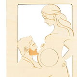 Maxbell Baby Milestone Photo Frame Crafts for Mother to Be Expecting Parents Grandparents Style B