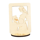 Maxbell Baby Milestone Photo Frame Crafts for Mother to Be Expecting Parents Grandparents Style B