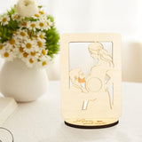 Maxbell Baby Milestone Photo Frame Crafts for Mother to Be Expecting Parents Grandparents Style B