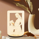 Maxbell Baby Milestone Photo Frame Crafts for Mother to Be Expecting Parents Grandparents Style B