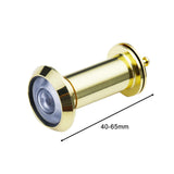 Maxbell Door Peephole Viewer Multiuse Security Wide Angle for Home Apartments Office E