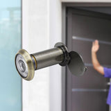 Maxbell Door Peephole Viewer Home Sturdy Hidden Door Glass Lens for Metal Doors