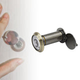Maxbell Door Peephole Viewer Home Sturdy Hidden Door Glass Lens for Metal Doors