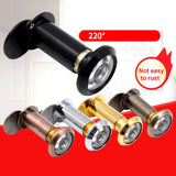 Maxbell Door Peephole Viewer Home Sturdy Hidden Door Glass Lens for Metal Doors