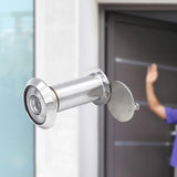 Maxbell Door Peephole Viewer Home Sturdy Hidden Door Glass Lens for Metal Doors