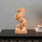 Maxbell Hand Carved Wood Horse Statue Horse Statue for Bedroom Cabinet Living Room