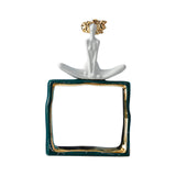 Maxbell Porcelain Statue Birthday Gift Tabletop Ornament for Bedroom Entrance Office Style B