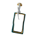 Maxbell Porcelain Statue Birthday Gift Tabletop Ornament for Bedroom Entrance Office Style C