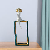 Maxbell Porcelain Statue Birthday Gift Tabletop Ornament for Bedroom Entrance Office Style C