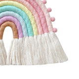 Maxbell Rainbow Wall Hanging Soft Rainbow Ornament for Party Supplies Bedroom