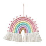 Maxbell Rainbow Wall Hanging Soft Rainbow Ornament for Party Supplies Bedroom