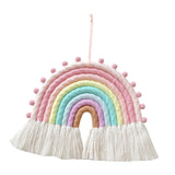 Maxbell Rainbow Wall Hanging Soft Rainbow Ornament for Party Supplies Bedroom
