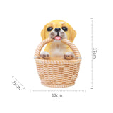 Maxbell Small Flower Pot Cute Gift Plant Planter for Indoor Home Decor Entrance Hall dog