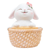 Maxbell Small Flower Pot Cute Gift Plant Planter for Indoor Home Decor Entrance Hall rabbit