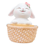 Maxbell Small Flower Pot Cute Gift Plant Planter for Indoor Home Decor Entrance Hall rabbit