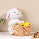 Maxbell Small Flower Pot Cute Gift Plant Planter for Indoor Home Decor Entrance Hall rabbit