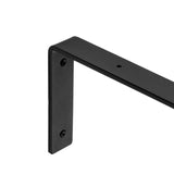 Maxbell 2Pcs Metal Wall Shelf Brackets Hardware for Laundry Room Bedroom Dining Room 12inch