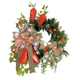 Maxbell Easter Wreath for Front Door Hanger Spring Wreath for Door Patio Celebration 40cm