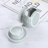 Maxbell Ceramic Essential Oil Burner Creative for Table Centerpiece Festival Kitchen White